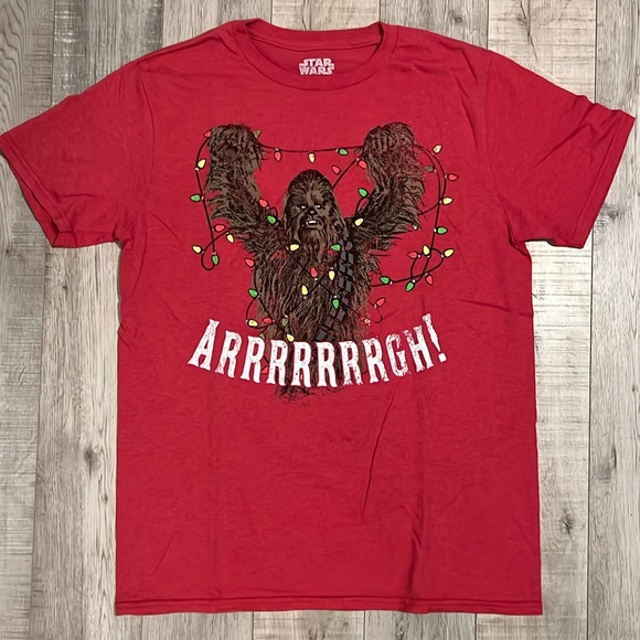 Chewbacca Christmas Light Shirt - Picture 1 of 4